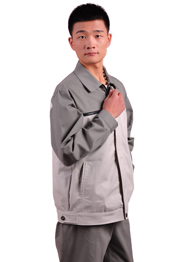 時(shí)尚灰白撞色工程服TMQMCX-0046 時(shí)尚灰白撞色工程服TMQMCX-0046