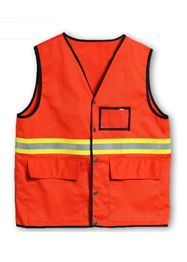 路政橘色反光馬夾TMFGGZF-005 路政橘色反光馬夾TMFGGZF-005