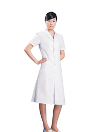 大白褂工作服長袖女裝TMHSF-056 大白褂工作服長袖女裝TMHSF-056